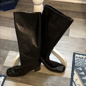 Nine West Black  Knee High Boots